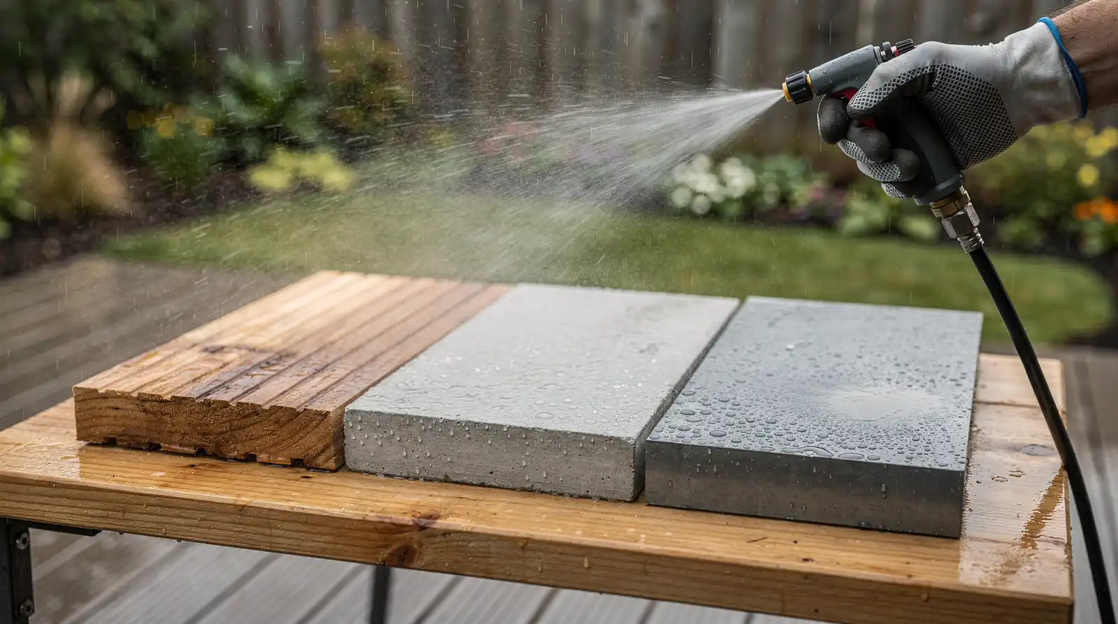 Hardie products are engineered to resist water and humidity, standing up to rain, sleet