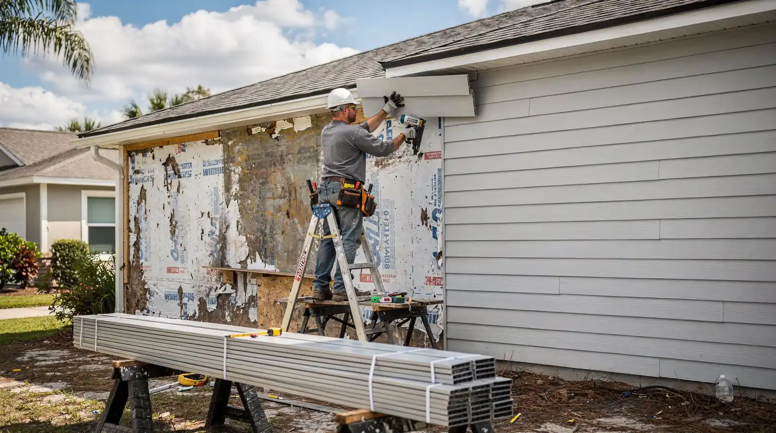 RCG Siding Pros' trained installation professionals are committed to delivering siding that protects the home